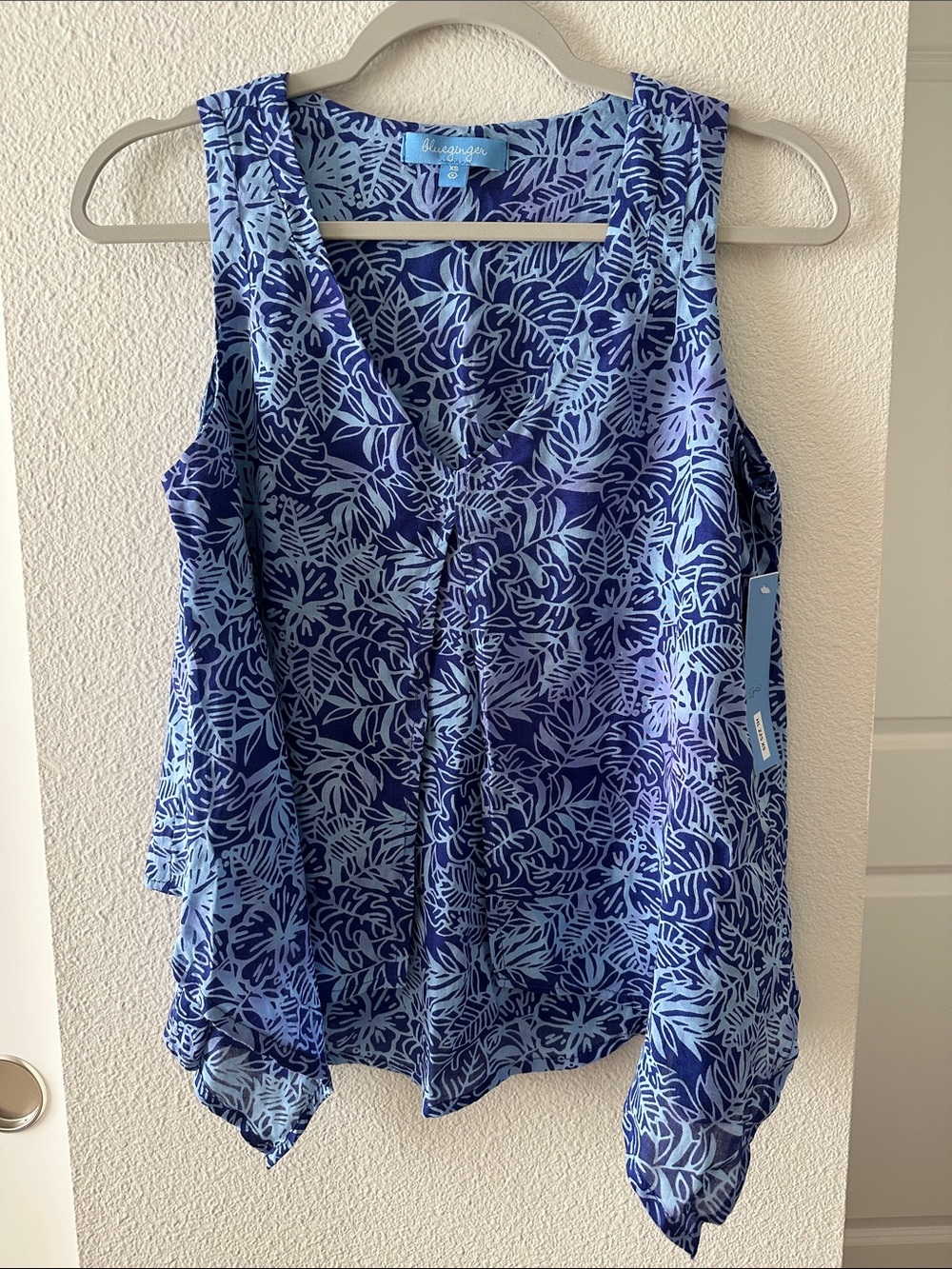 NWT Blue Ginger Tank Top